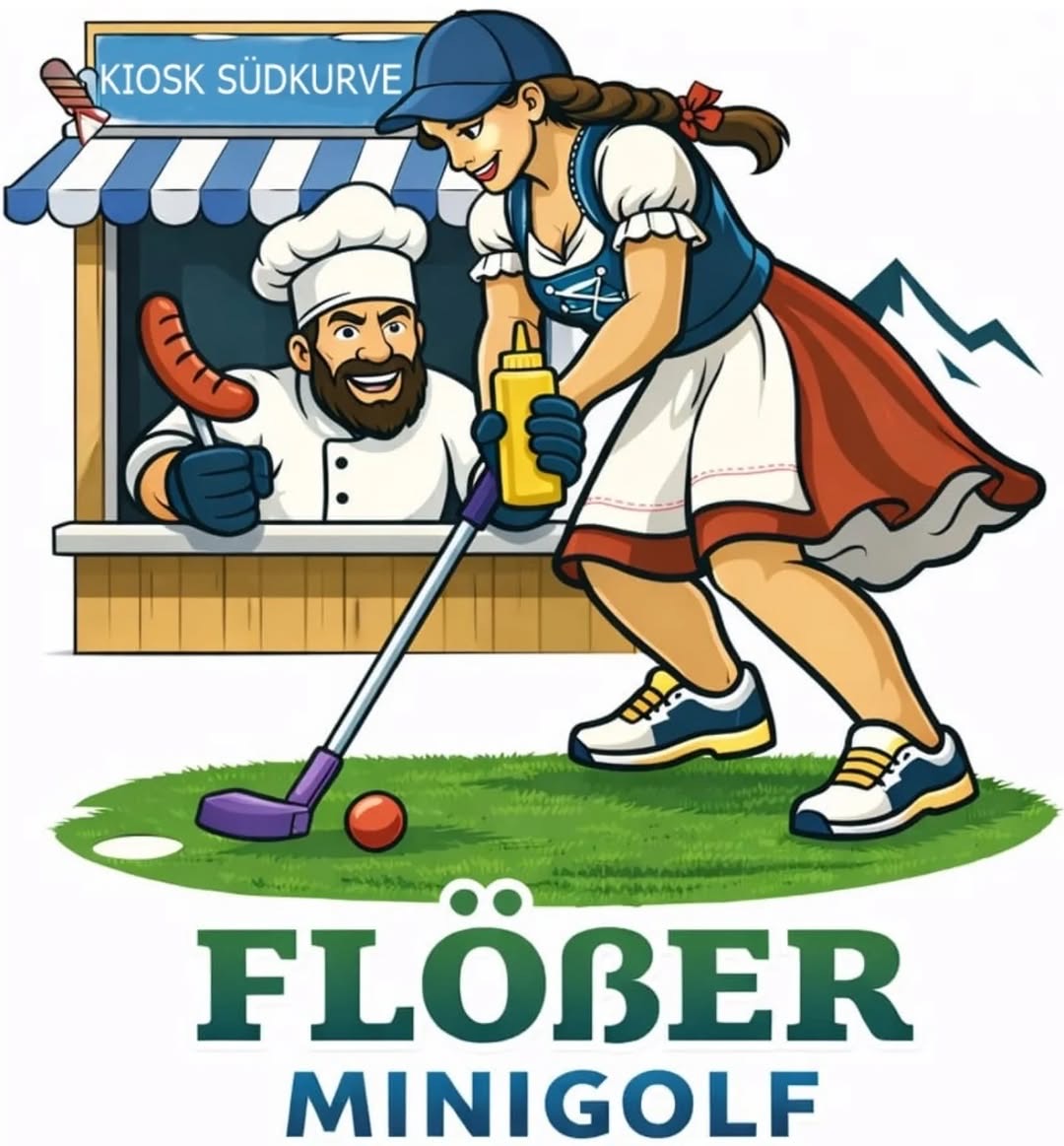 Flößergolf Logo
